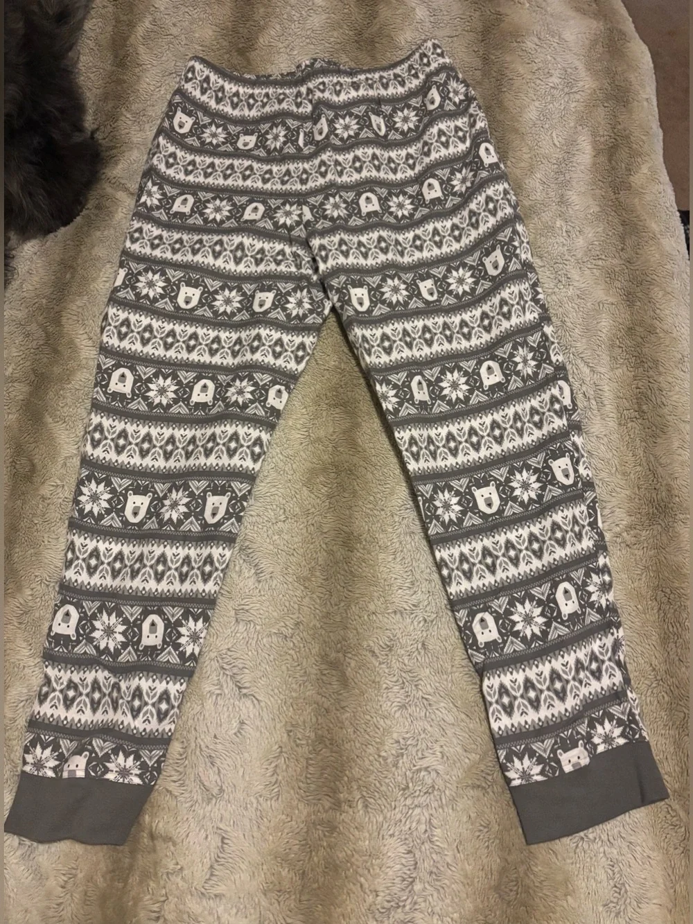 Old Navy 100% cotton fair isle large pajama pants